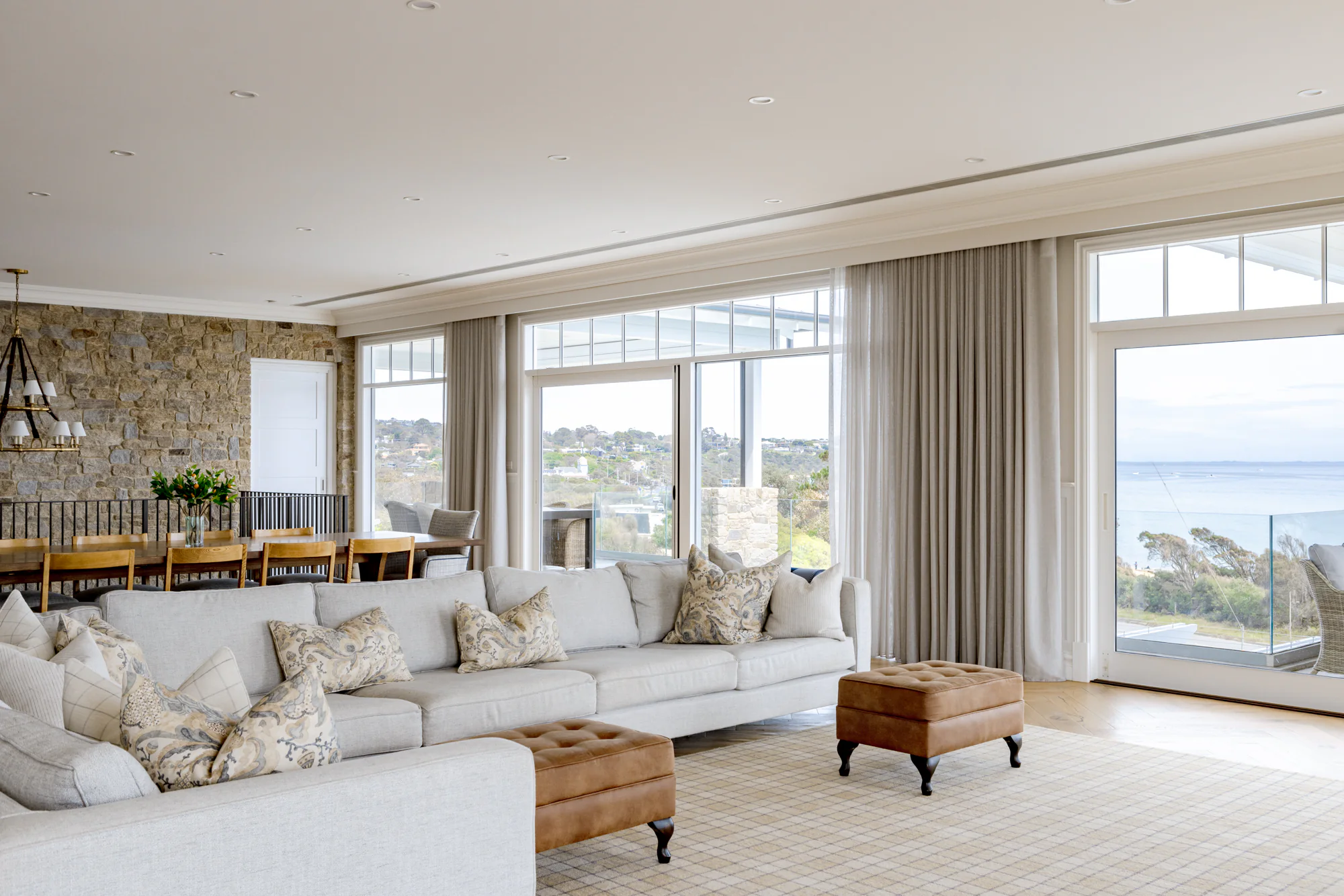 Crafted home interior by Brandon Kool Builders
